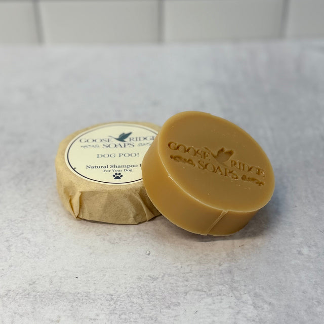 Dog Poo! Solid Dog Shampoo Bar