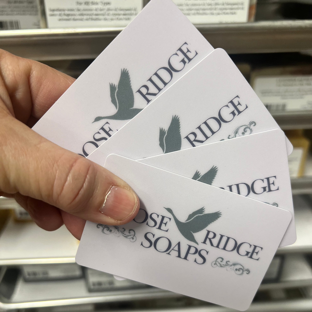 Goose Ridge Soaps Gift Card