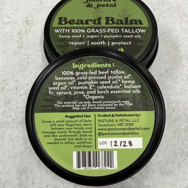Beard Balm - by Pasture and Petal
