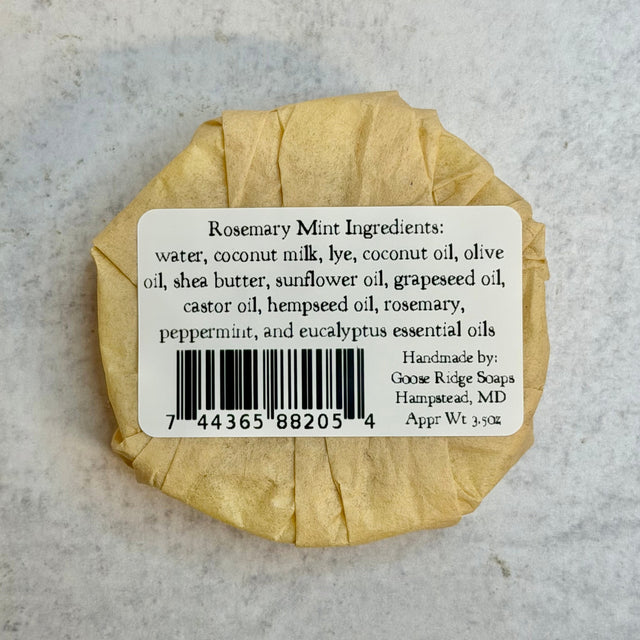 Rosemary and Mint Shampoo Bar