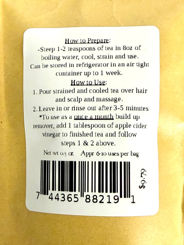 Strengthen and Shine Herbal Hair Tea - For All Hair Types