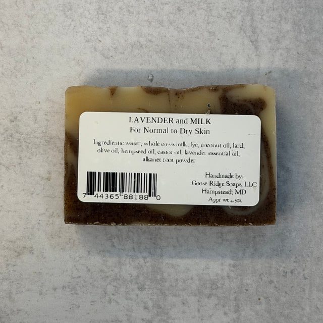 Calming Lavender and Milk Soap