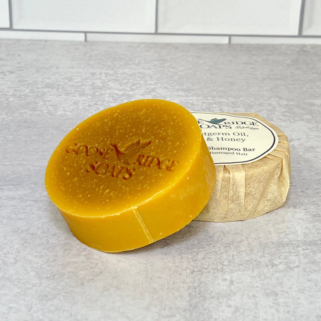 Natural Shampoo Bar-Wheat Germ Oil, Milk, and Honey