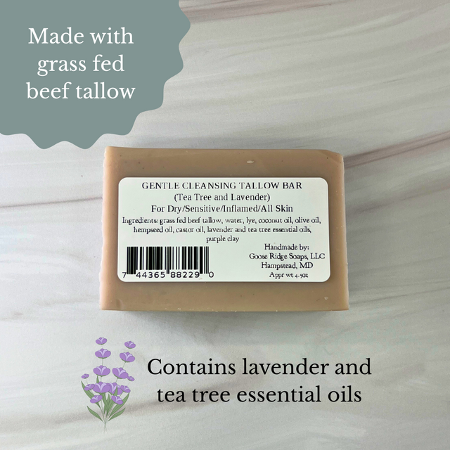 Gentle Cleansing Tallow Bar