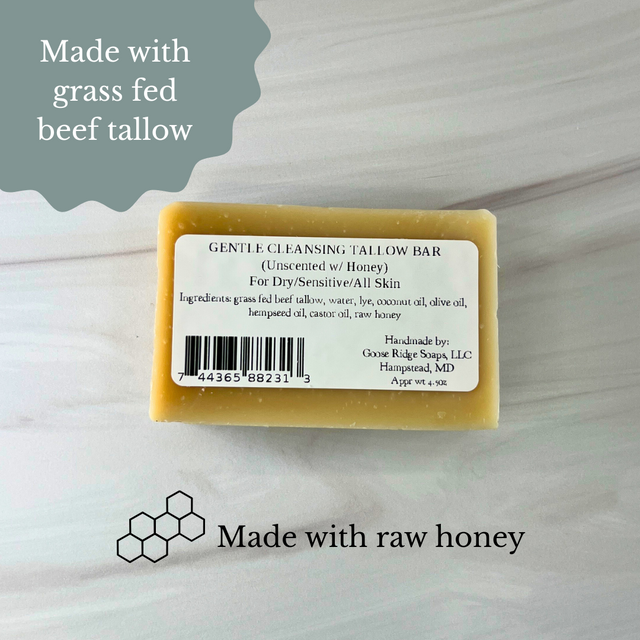 Gentle Cleansing Tallow Bar