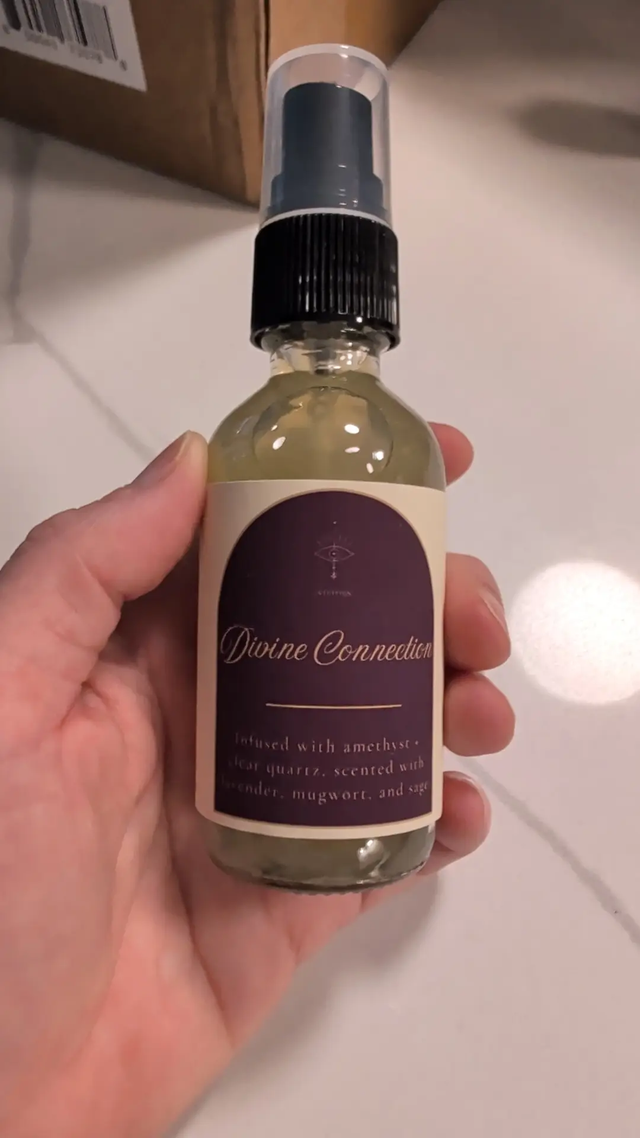 Divine Connection — Crystal Infused Room & Ritual Spray