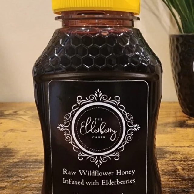 Elderberry Honey - 1lb