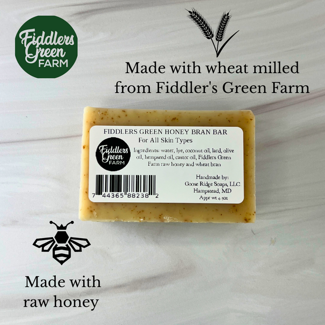 Fiddler's Green Farm Honey Bran Bar