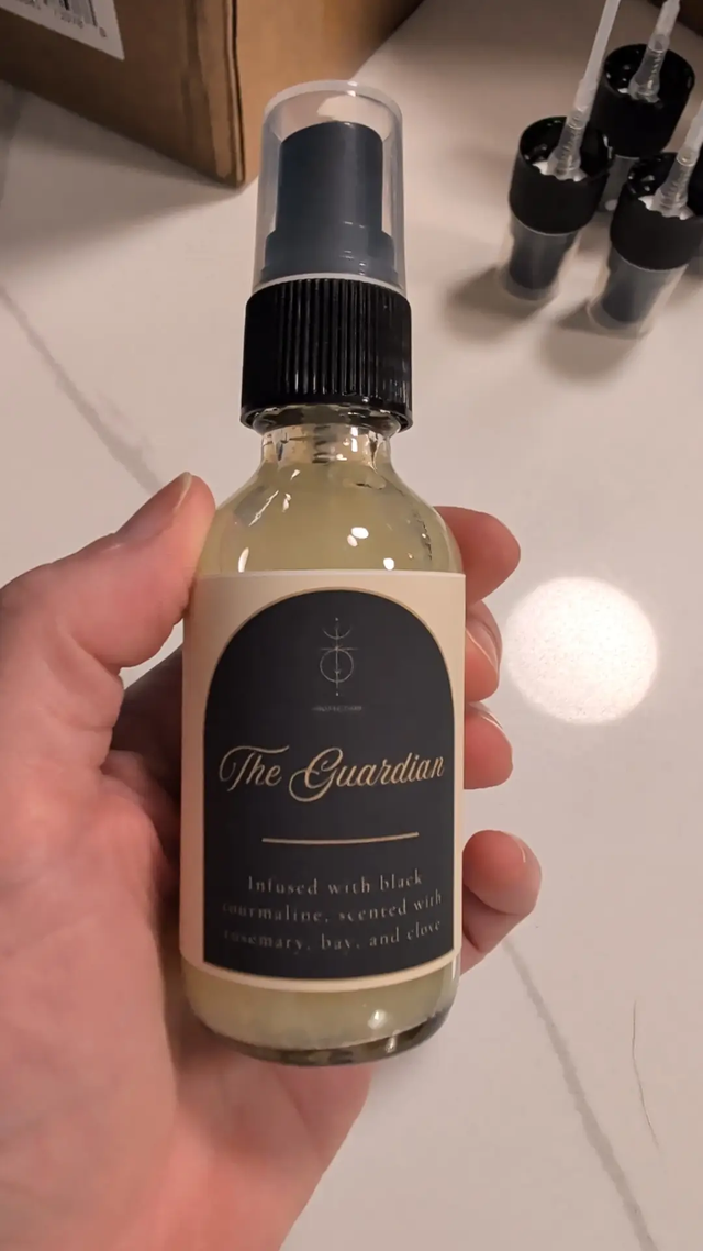 The Guardian — Crystal Infused Room & Ritual Spray