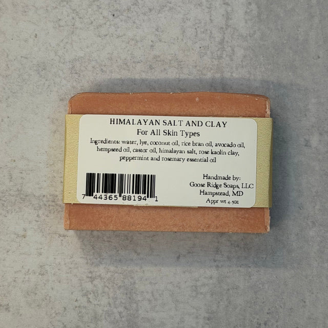 Himalayan Salt and Clay-Peppermint/Rosemary scent