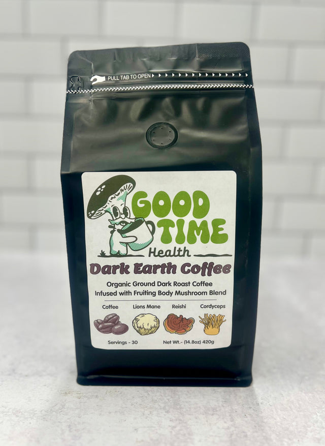 Good Time Health - Dark Earth Coffee (dark roast)