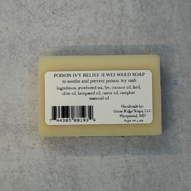 Poison Ivy Relief Jewelweed Soap